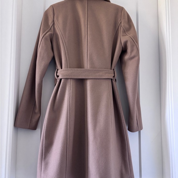 Babaton Tan Wool Coat - Picture 3 of 9